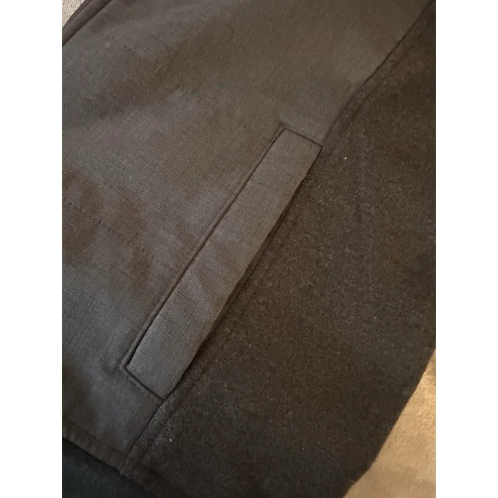 Mens Alfani Zip Casual Jacket Charcoal Gray Sweatshirt Coat Preppy Medium